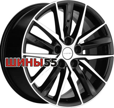 Диск Khomen Wheels KHW1807 (Tugella/Jaguar XF/F-Pace) 8x18 5x108 ET46 63,4 Black-FP