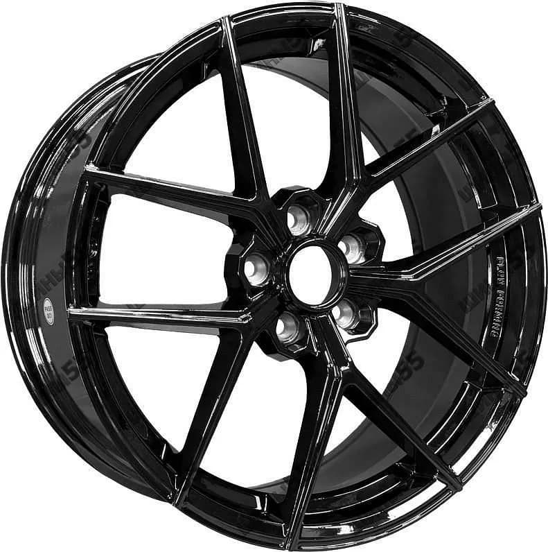 Диск Hengde F5153 8,5x19 5x112 ET35 66,56 Glossy Black