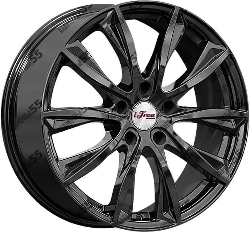 Диск iFree Каzантип (КС684М) 7,5x18 5x114,3 ET50 67,1 BK