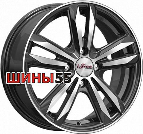 Диск iFree Маскот (КС870) 6x15 4x100 ET50 60,1 Блэк Джек