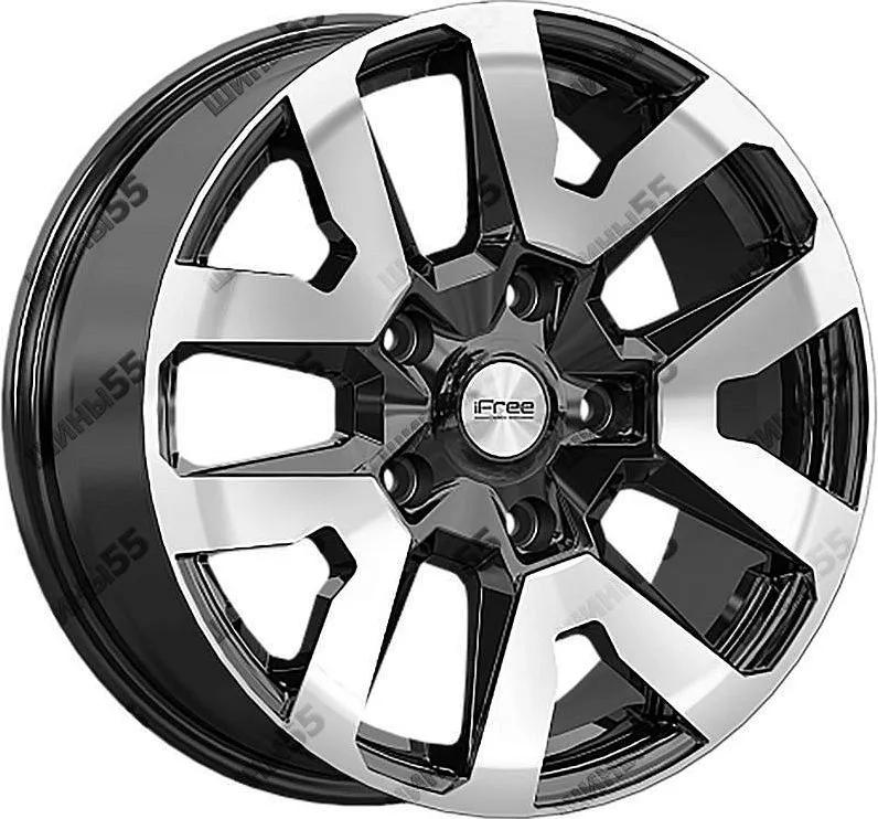 Диск iFree Original Трикстер (Niva) (КС1170) 7x17 5x139,7 ET40 98 Алмаз черный
