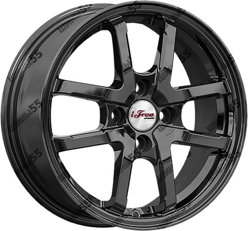 Диск iFree Uno Грид (КС1082) 6x15 4x100 ET45 54,1 BK