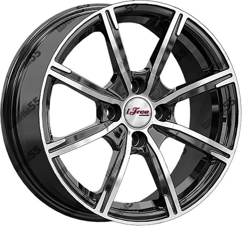 Диск iFree Uno Калибр (КС1117) 6x15 4x98 ET33 58,5 Блэк Джек