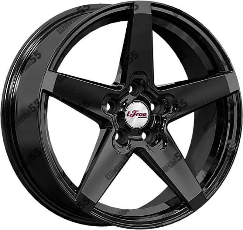 Диск iFree Uno Токен (КС1127) 6,5x17 5x108 ET33 60,1 BK