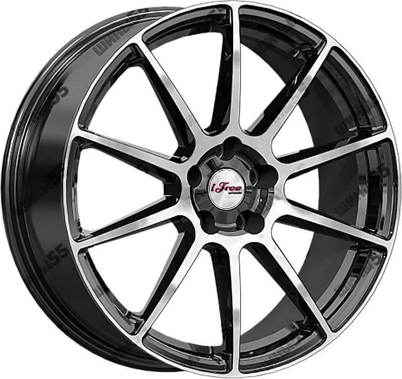 Диск iFree Uno Винзор (КС1108) 7x18 5x114,3 ET35 60,1 Блэк Джек