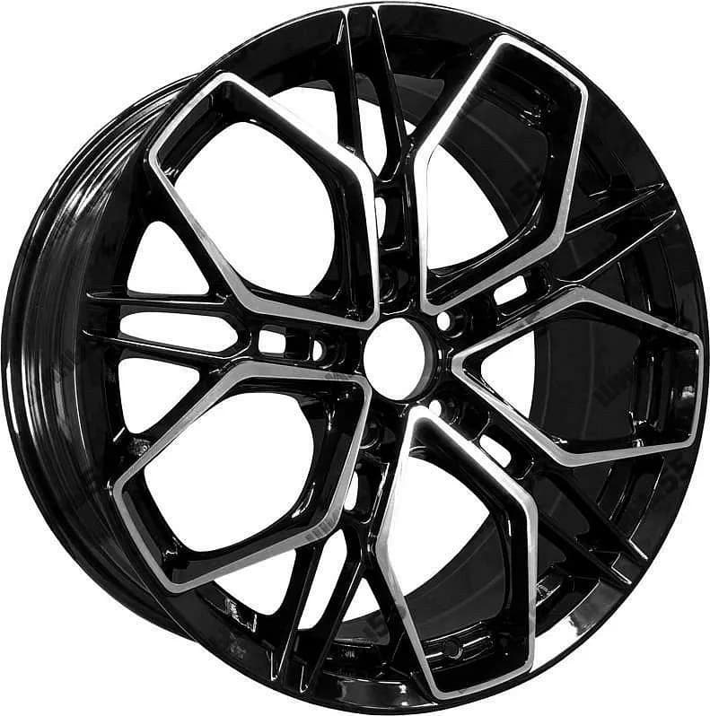 Диск INCH FA8534 8,5x19 5x114,3 ET45 67,1 Gloss Black Machined Face