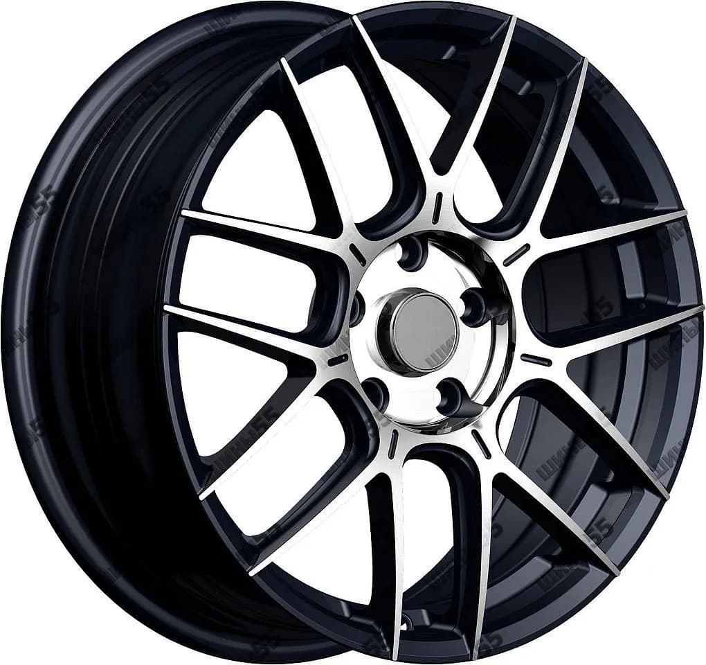 Диск INCH FA8541 7x17 5x100 ET48 56,1 Gloss Black Machined Face