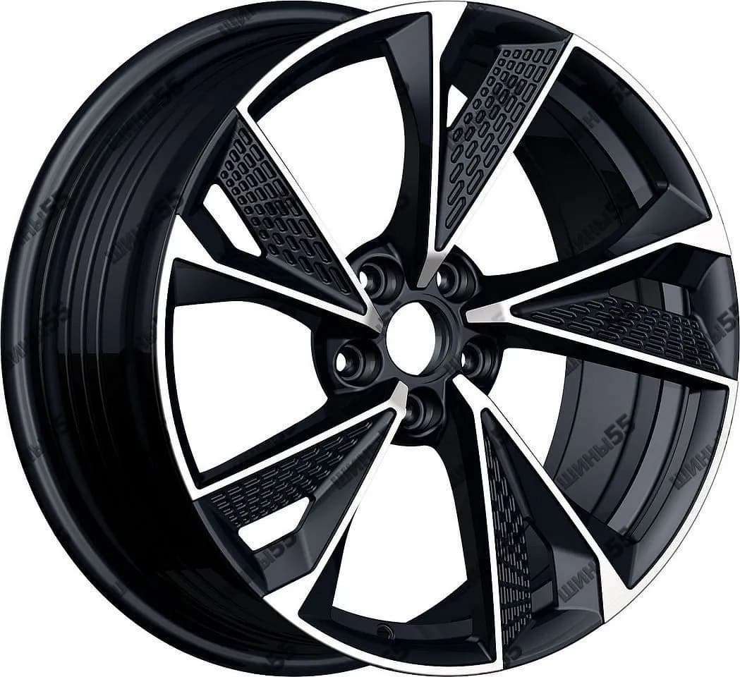 Диск INCH ULF-R39P 8,5x19 5x112 ET35 66,45 Black Machine Face