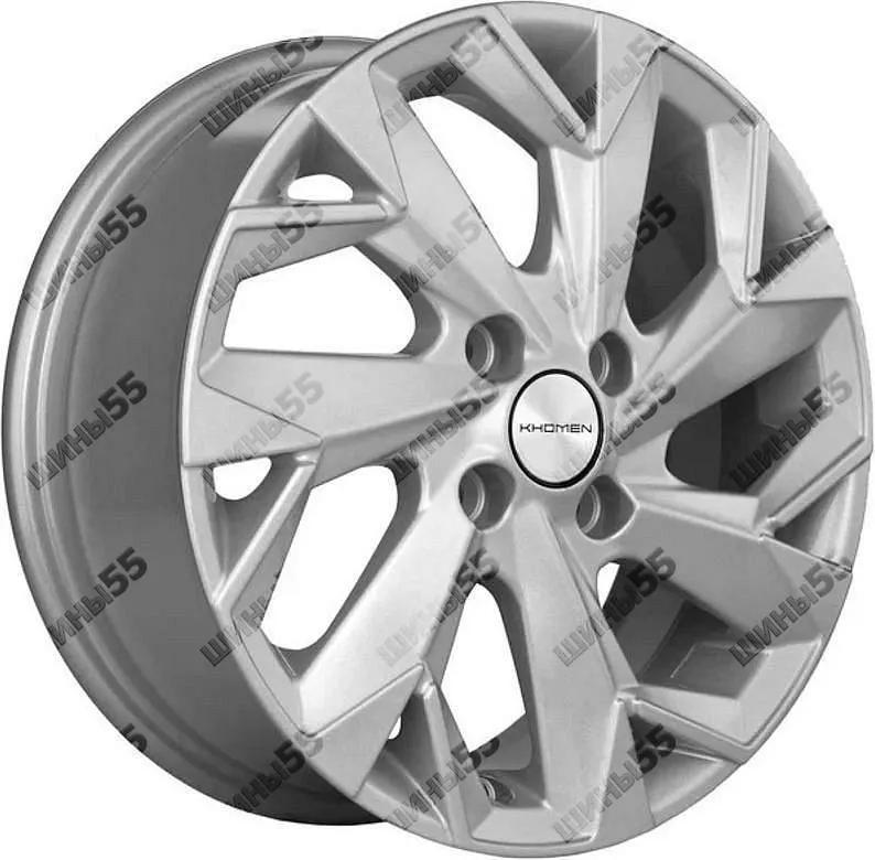 Диск Khomen Wheels KHW1402 (Accent/Getz/i20) 5,5x14 4x100 ET38 67,1 F-Silver