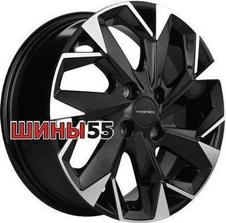 Диск Khomen Wheels KHW1402 (Alsvin/Getz/i20) 5,5x14 4x100 ET46 54,1 Black-FP