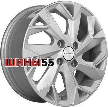 Диск Khomen Wheels KHW1402 (Corolla/X-RAY/Logan) 5,5x14 4x100 ET43 60,1 F-Silver