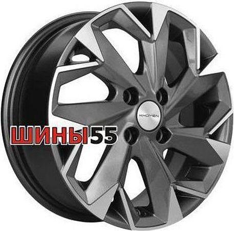 Диск Khomen Wheels KHW1402 5,5x14 4x100 ET43 67,1 Gray-FP