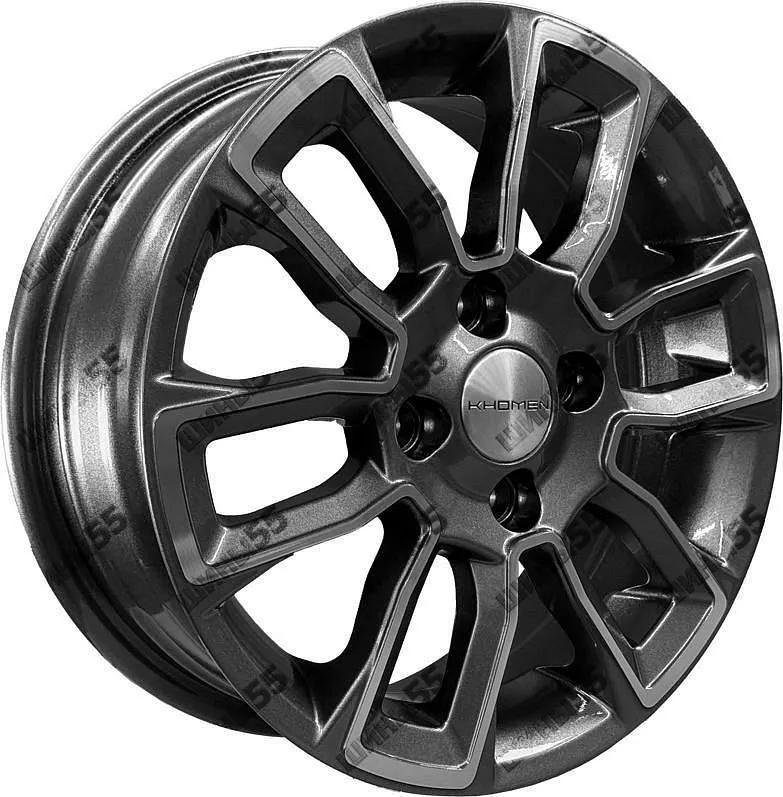 Диск Khomen Wheels KHW1406 (Alsvin/Getz/i20) 5,5x14 4x100 ET46 54,1 Gray-FP