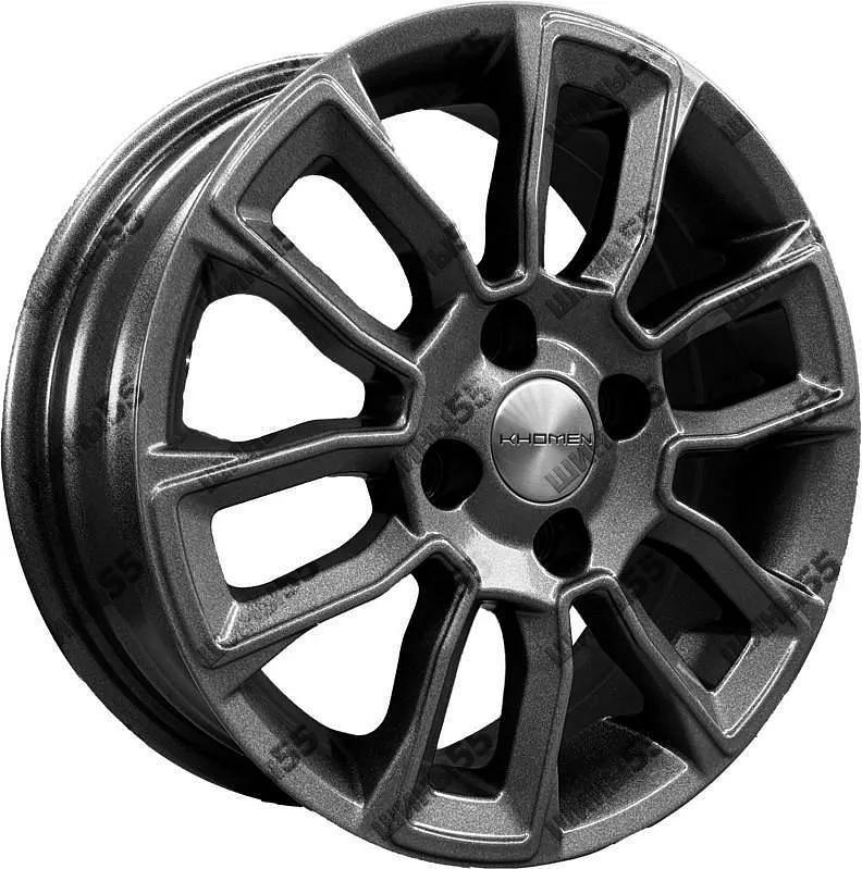Диск Khomen Wheels KHW1406 (Lada Granta) 5,5x14 4x98 ET35 58,5 Gray