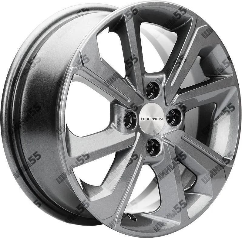 Диск Khomen Wheels KHW1501 (Lada Granta) 6x15 4x98 ET36 58,6 Gray