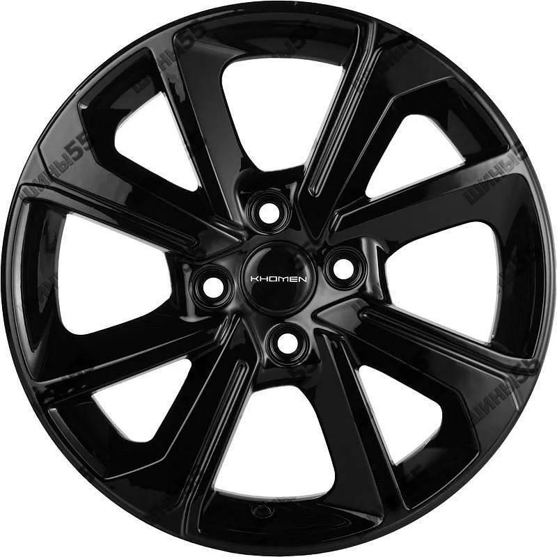 Диск Khomen Wheels KHW1501 (Nexia) 6x15 4x100 ET45 56,6 Black