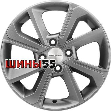 Диск Khomen Wheels KHW1501 (XRay) 6x15 4x100 ET37 60,1 G-Silver