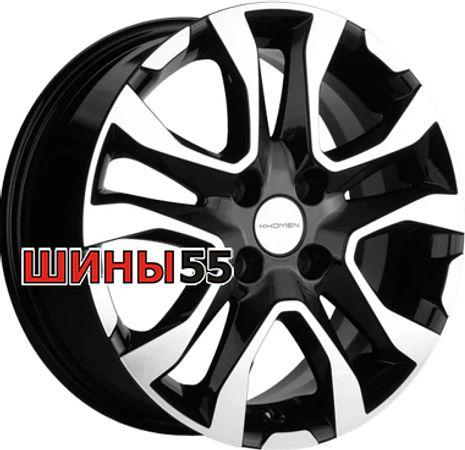 Диск Khomen Wheels KHW1503 (Lada Granta) 6x15 4x98 ET36 58,5 Black-FP