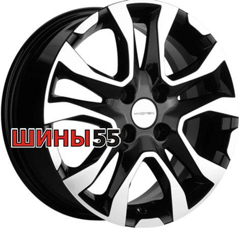 Диск Khomen Wheels KHW1503 (Rio) 6x15 4x100 ET46 54,1 Black-FP