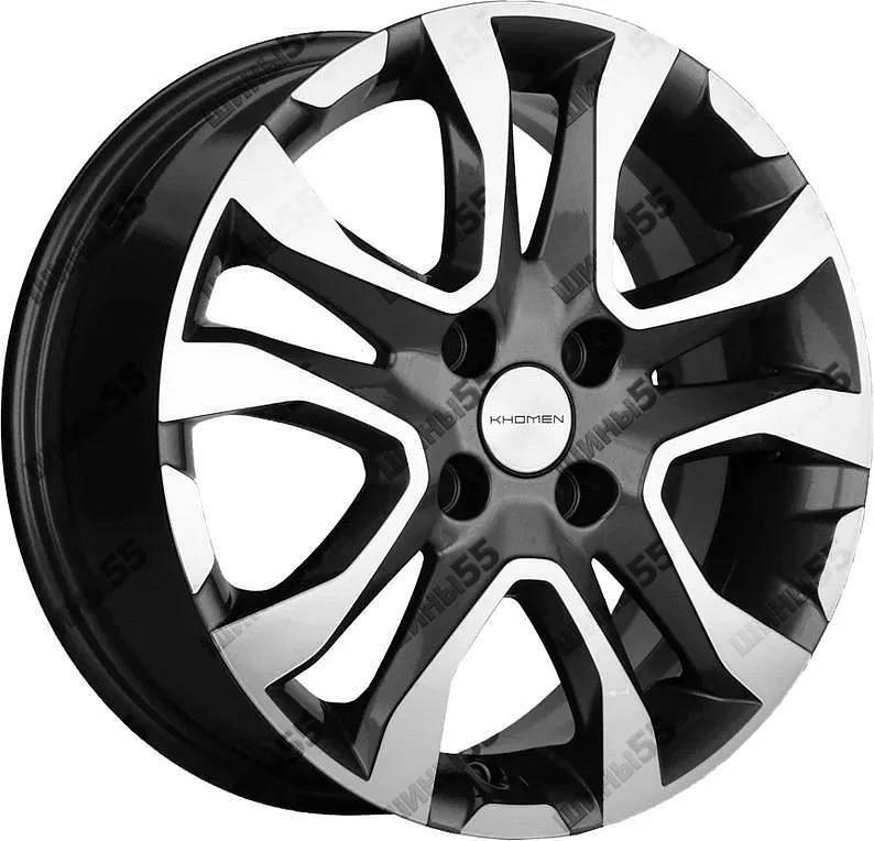 Диск Khomen Wheels KHW1503 (XRay) 6x15 4x100 ET40 60,1 Gray-FP