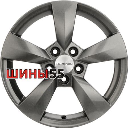 Диск Khomen Wheels KHW1504 (Fabia) 6x15 5x100 ET43 57,1 G-Silver