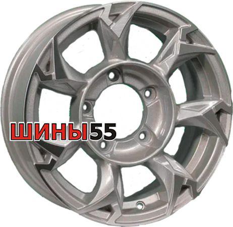 Диск Khomen Wheels KHW1505 (Jimny) 5,5x15 5x139,7 ET5 108,1 F-Silver-FP