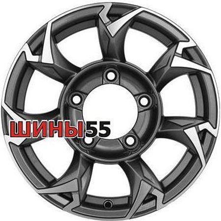 Диск Khomen Wheels KHW1505 (Jimny) 5,5x15 5x139,7 ET5 108,1 Gray-FP
