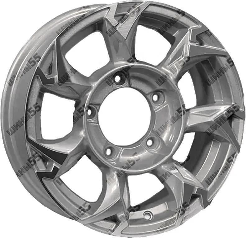 Диск Khomen Wheels KHW1505 (Lada NIVA 4x4) 5,5x15 5x139,7 ET5 98,5 F-Silver-FP