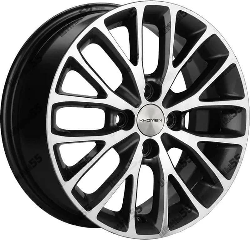Диск Khomen Wheels KHW1506 (Lada Granta) 6x15 4x98 ET36 58,6 Gray-FP
