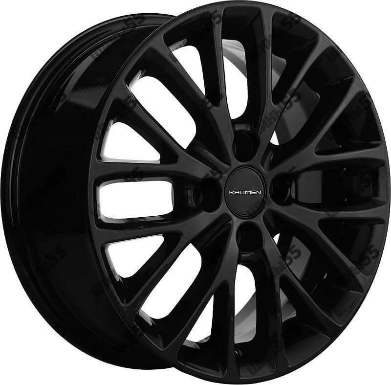 Диск Khomen Wheels KHW1506 (Nexia) 6x15 4x100 ET45 56,6 Black