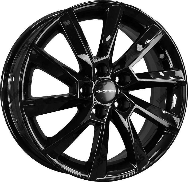 Диск Khomen Wheels KHW1507 (Aveo) 6x15 5x105 ET39 56,6 Black