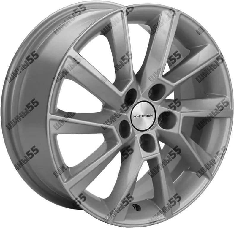 Диск Khomen Wheels KHW1507 (Aveo) 6x15 5x105 ET39 56,6 F-Silver