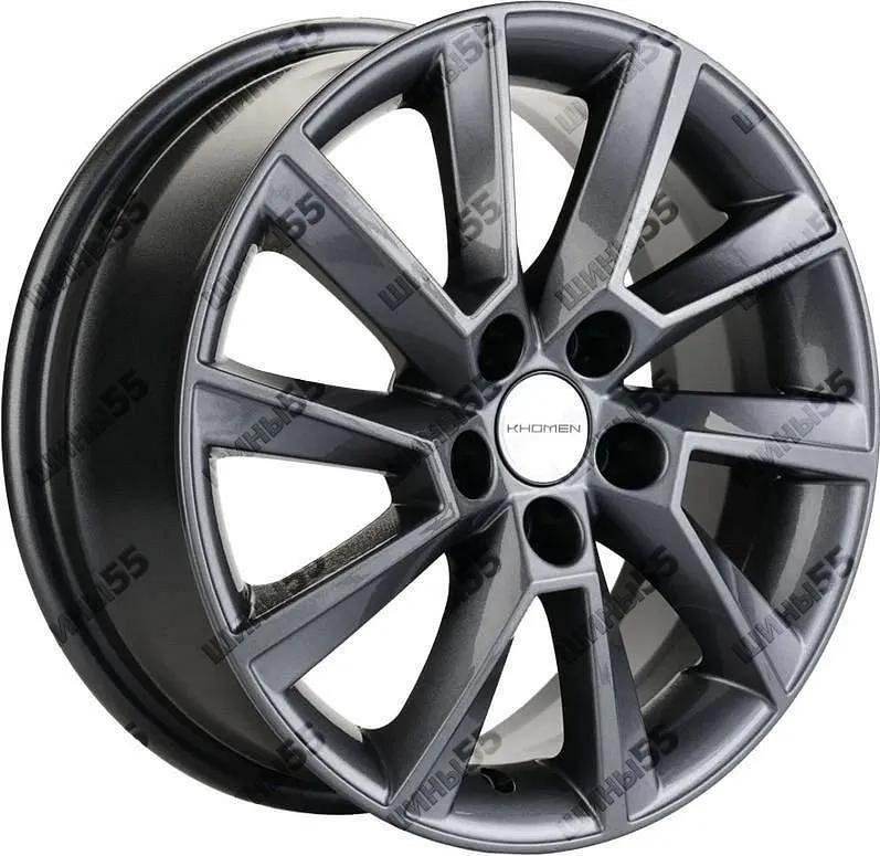 Диск Khomen Wheels KHW1507 (Aveo) 6x15 5x105 ET39 56,6 Gray