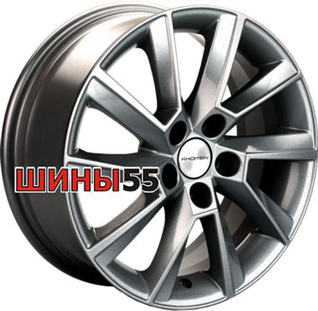 Диск Khomen Wheels KHW1507 (Polo) 6x15 5x100 ET40 57,1 Gray-FP