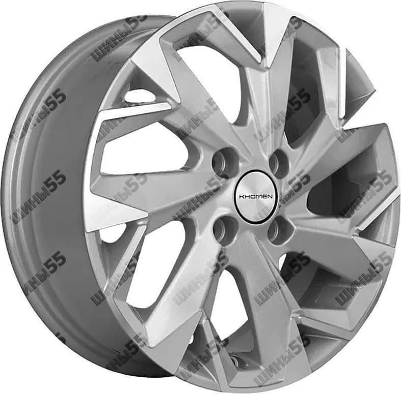 Диск Khomen Wheels KHW1508 (Nexia) 6x15 4x100 ET45 56,6 F-Silver-FP