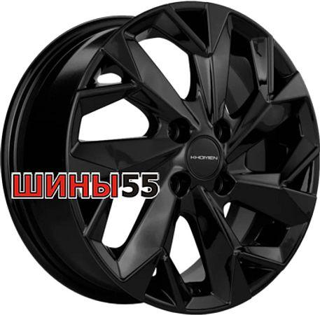 Диск Khomen Wheels KHW1508 (Rio/Solaris) 6x15 4x100 ET46 54,1 Black