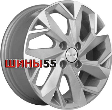 Диск Khomen Wheels KHW1508 (XRay) 6x15 4x100 ET40 60,1 F-Silver-FP