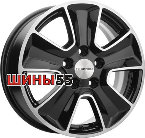 Диск Khomen Wheels KHW1601 (Changan CS35) 6,5x16 5x110 ET46 63,3 Black-FP