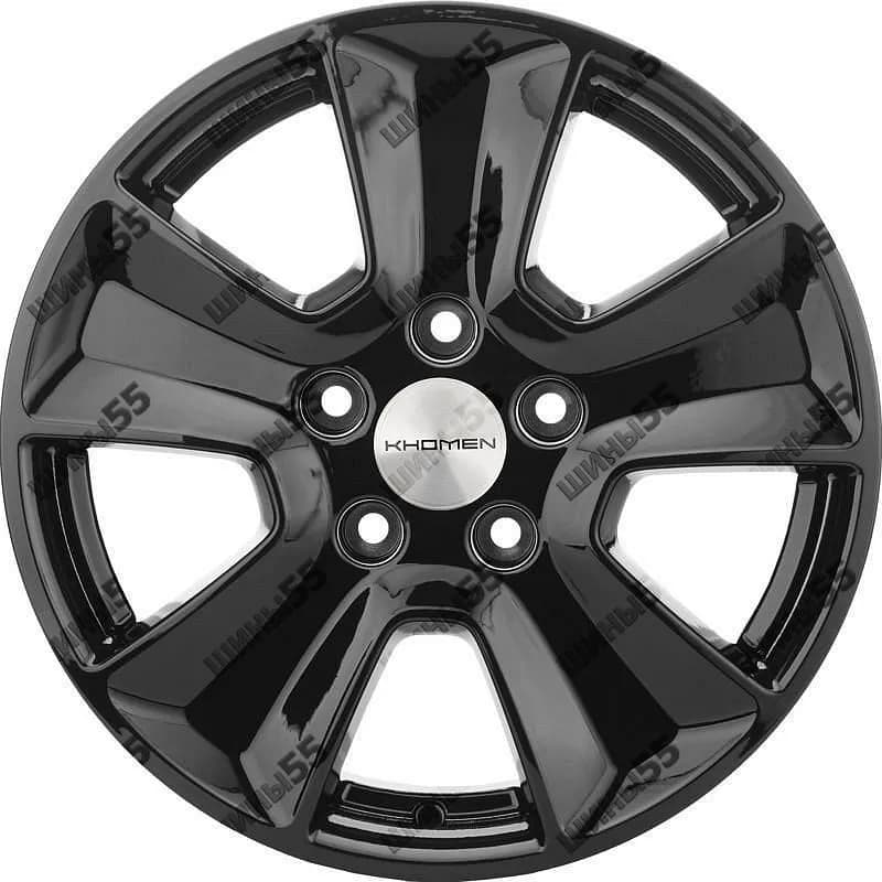 Диск Khomen Wheels KHW1601 (DFM 580) 6,5x16 5x110 ET45 67,1 Black