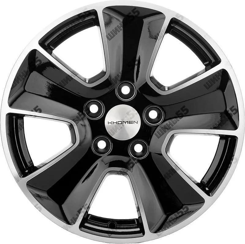 Диск Khomen Wheels KHW1601 (DFM 580) 6,5x16 5x110 ET45 67,1 Black-FP