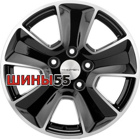 Диск Khomen Wheels KHW1601 (Duster) 6,5x16 5x114,3 ET50 66,1 Black-FP