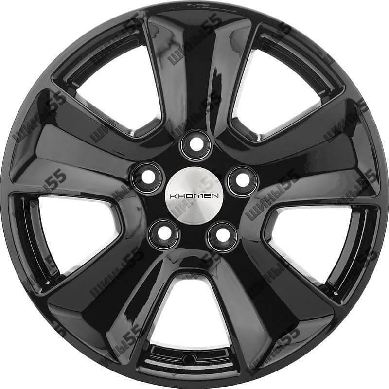 Диск Khomen Wheels KHW1601 (Mitsubishi) 6,5x16 5x114,3 ET46 67,1 Black