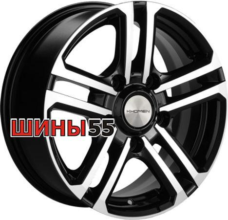 Диск Khomen Wheels KHW1602 (Niva 4x4) 6,5x16 5x139,7 ET40 98,5 Black-FP