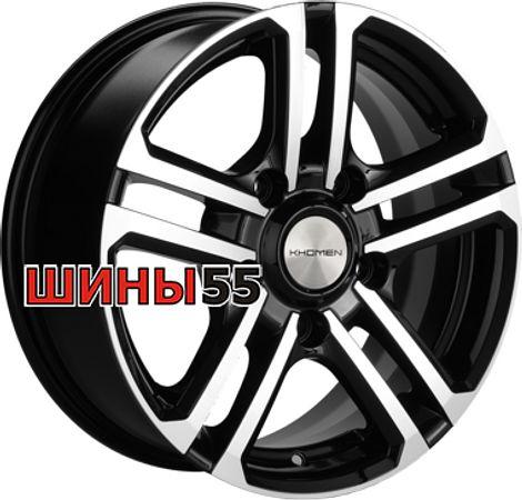 Диск Khomen Wheels KHW1602 (Niva 4x4 Bronto) 6,5x16 5x139,7 ET35 98,5 Black-FP