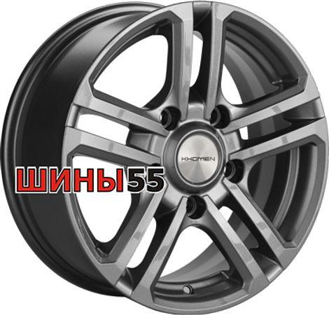 Диск Khomen Wheels KHW1602 (Niva 4x4 Bronto) 6,5x16 5x139,7 ET35 98,5 Gray