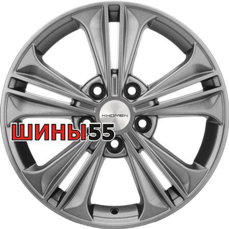 Диск Khomen Wheels KHW1603 (Creta/Seltos) 6x16 5x114,3 ET43 67,1 Gray