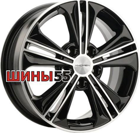 Диск Khomen Wheels KHW1603 (Jetta) 6x16 5x112 ET50 57,1 Black-FP