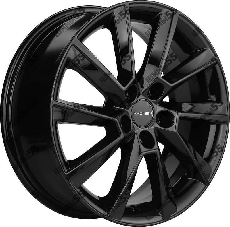 Диск Khomen Wheels KHW1604 (Aveo) 6x16 5x105 ET39 56,6 Black