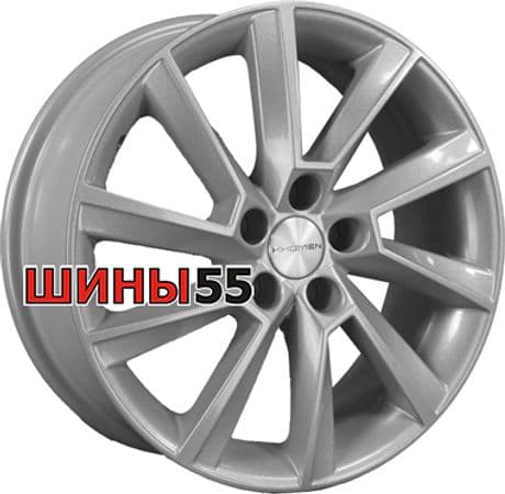 Диск Khomen Wheels KHW1604 (Kamiq/Rapid/Scala) 6x16 5x100 ET38 57,1 F-Silver