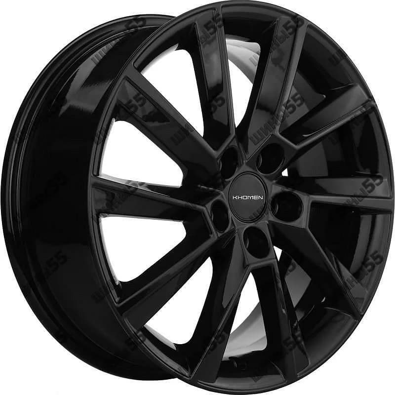 Диск Khomen Wheels KHW1604 (Prius) 6x16 5x100 ET40 54,1 Black